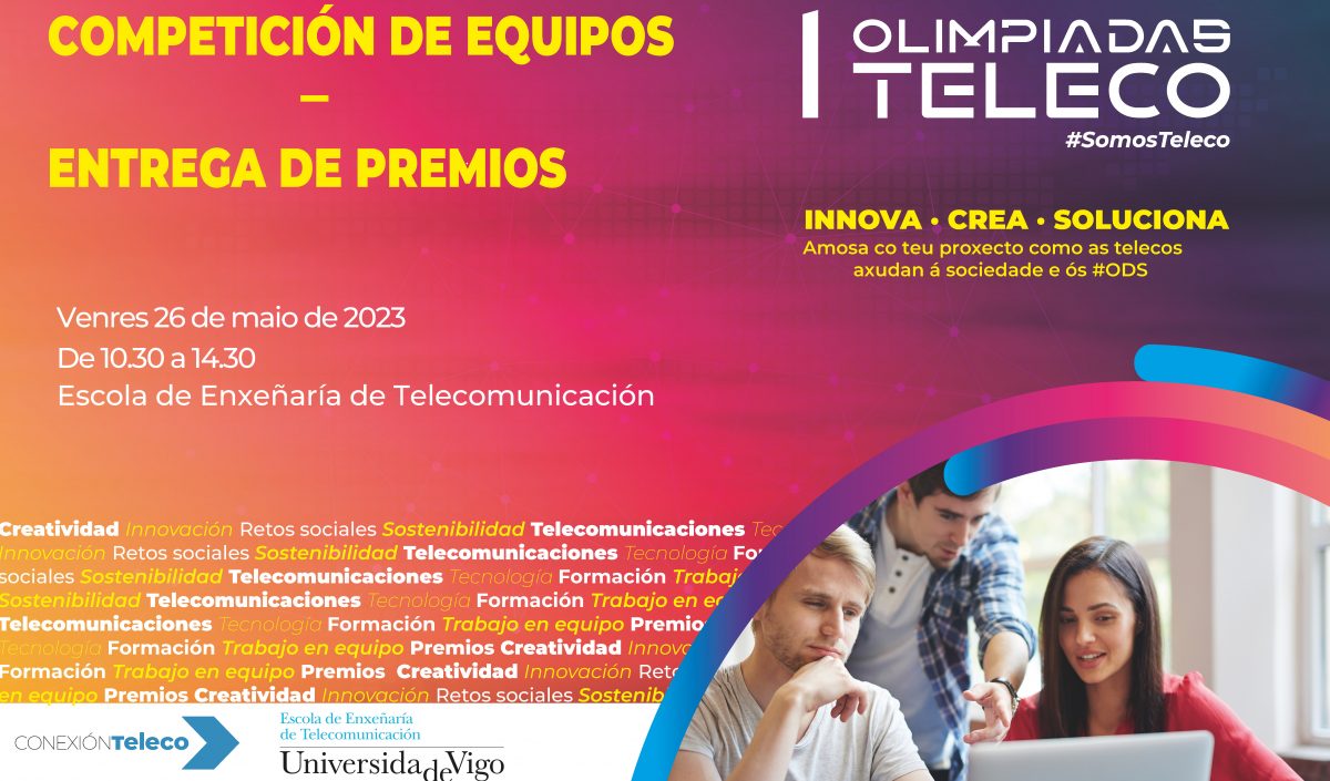 A final da fase local da I Olimpíada Teleco reúne na Escola a máis de 250 estudantes de ESO, Bacharelato e FP